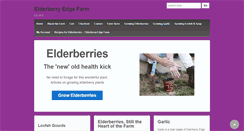 Desktop Screenshot of elderberryedge.com